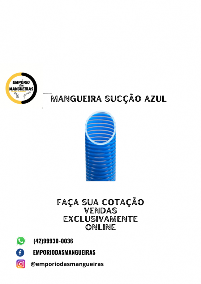 Mangueira suco azul
