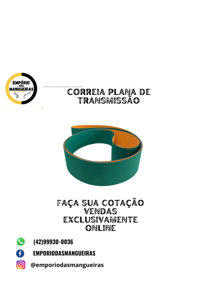 Correia Plana de Transmisso 