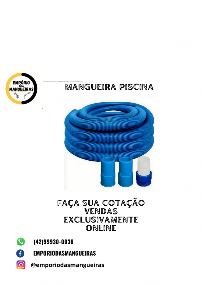 Mangueira piscina