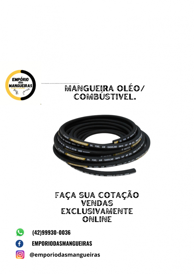 mangueira olo/ combstivel.